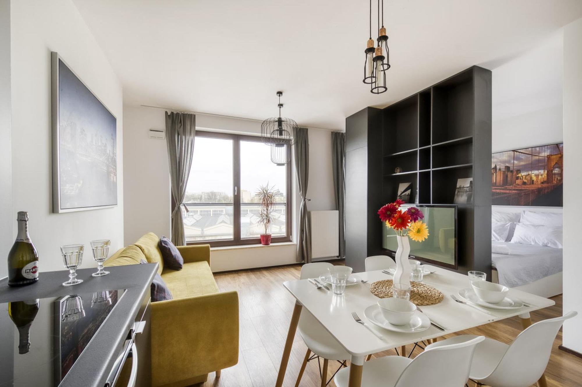 Warsaw Night Apartments Gieldowa Экстерьер фото